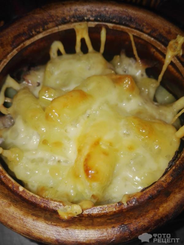 Грудинка в горшочках с картошкой в духовке пошаговый рецепт