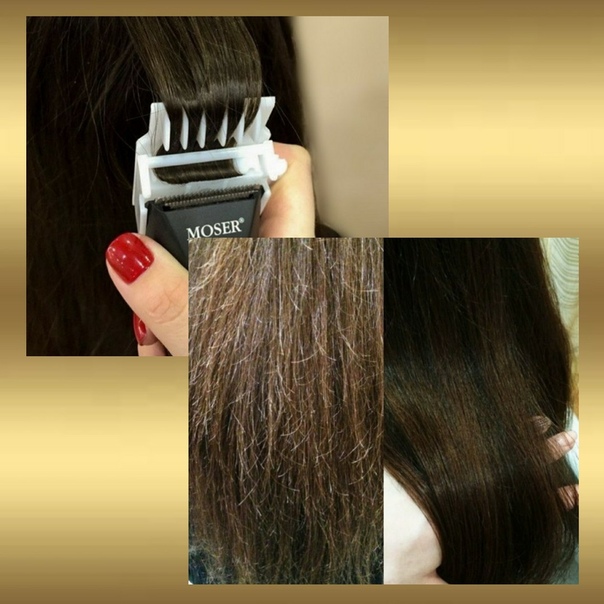 Лечебная стрижка полировка волос